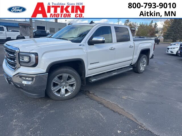 2018 GMC Sierra 1500 SLT Crew Cab 4WD