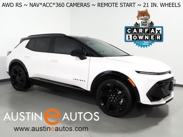 2024 Chevrolet Equinox EV RS with 2RS AWD