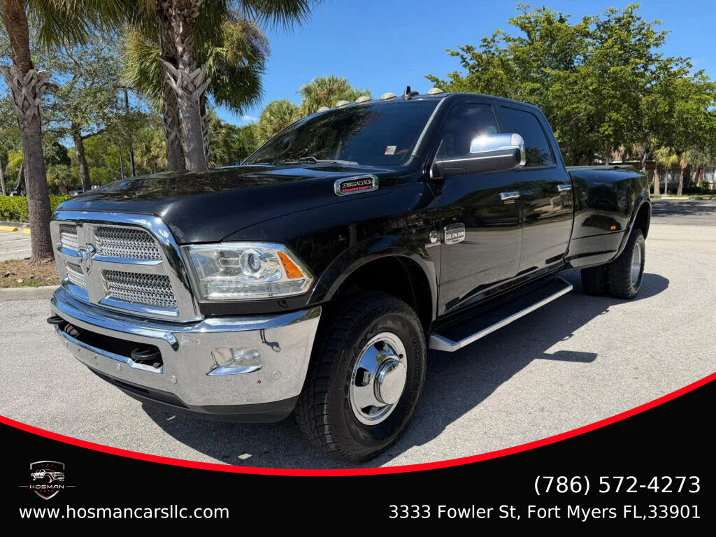 2017 RAM 3500 Laramie Longhorn Crew Cab LB DRW 4WD