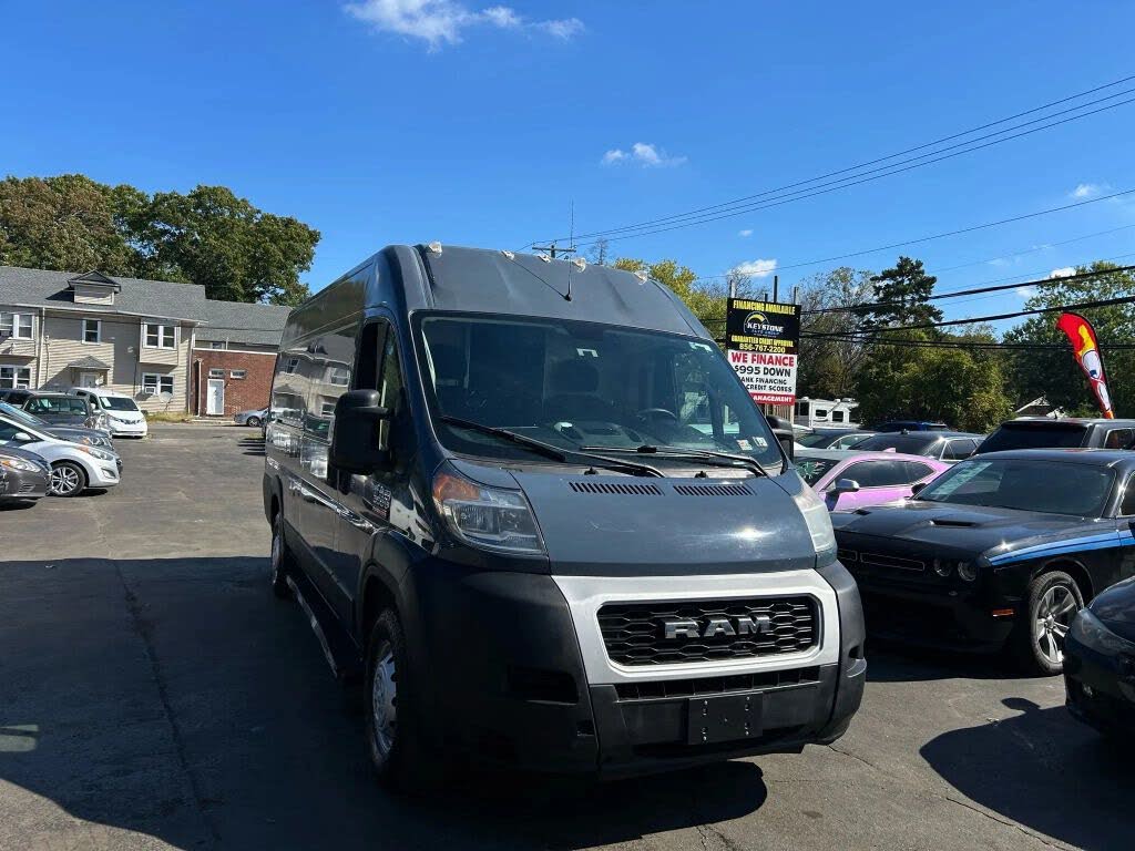 2019 RAM ProMaster 3500 159 High Roof Extended Cargo Van FWD