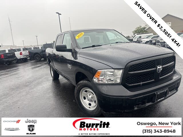 2018 RAM 1500 Tradesman Crew Cab 4WD