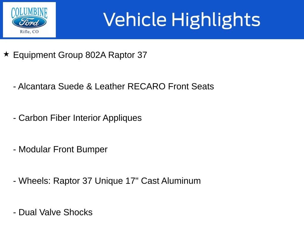 2024 Ford F-150 Raptor SuperCrew 4WD