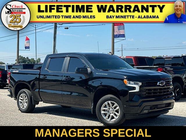 2022 Chevrolet Silverado 1500 RST Crew Cab 4WD