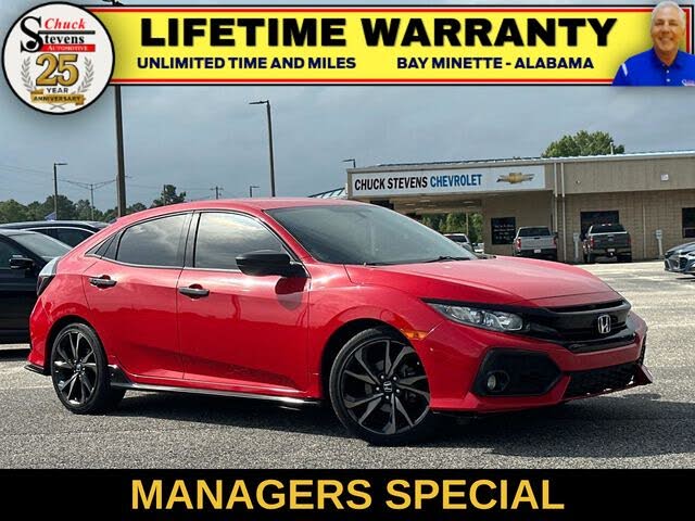 2018 Honda Civic Hatchback Sport FWD