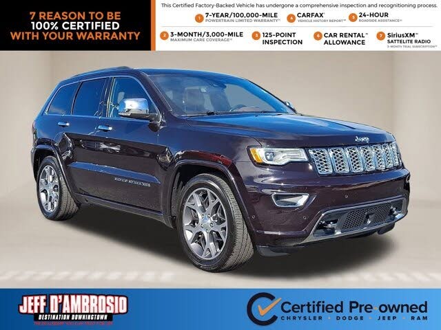 2021 Jeep Grand Cherokee Overland 4WD