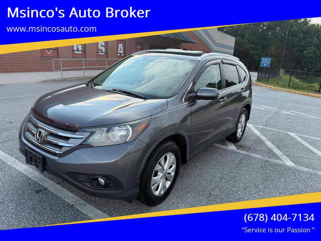 2012 Honda CR-V EX-L FWD with DVD