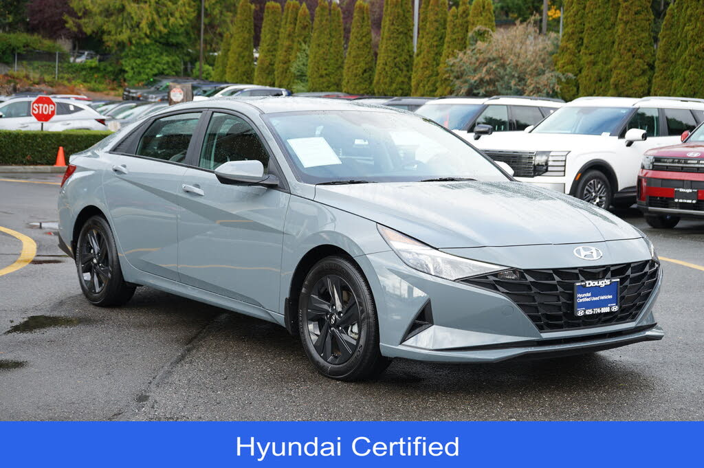 2022 Hyundai Elantra Hybrid Blue FWD