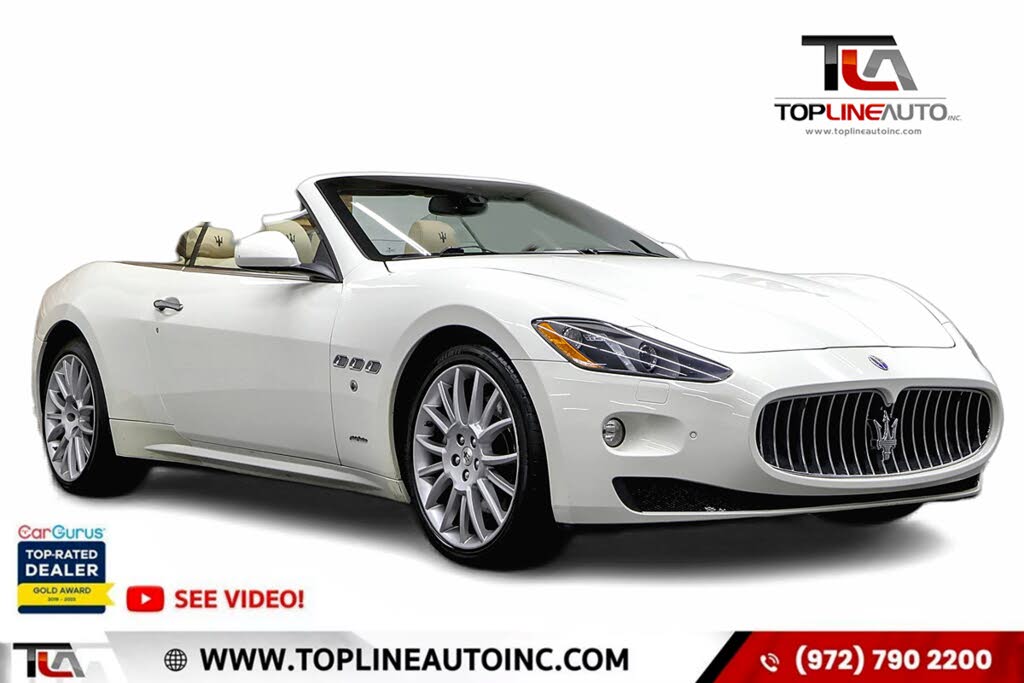 2013 Maserati GranTurismo Convertible RWD