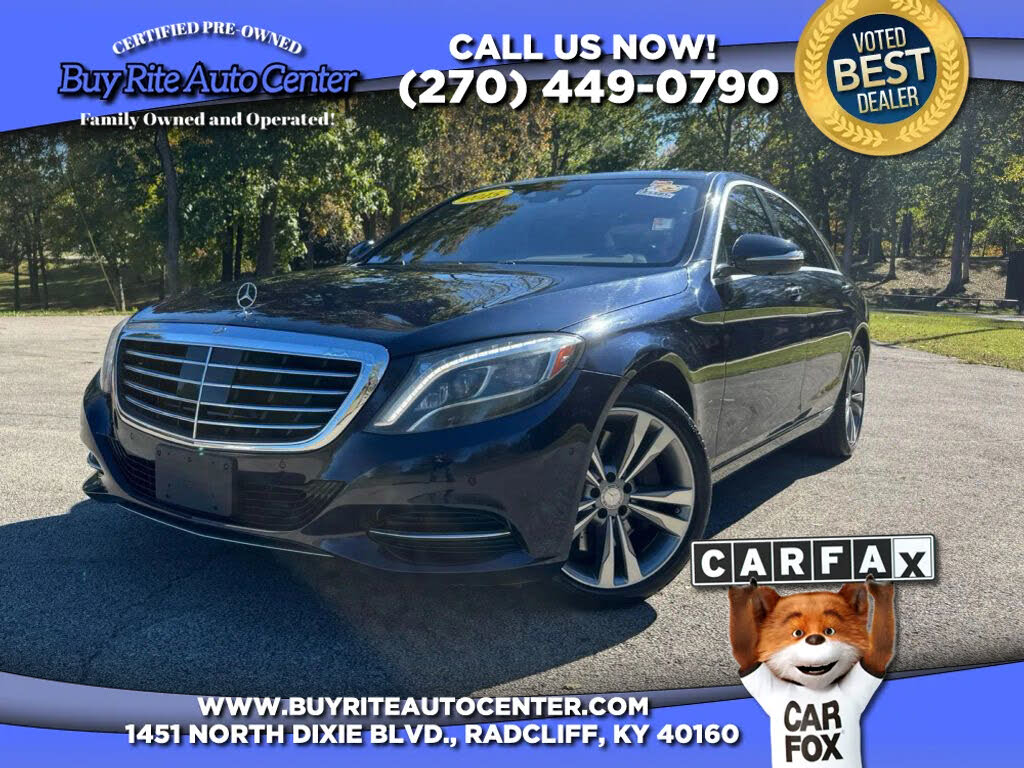 2014 Mercedes-Benz S-Class S 550 4MATIC