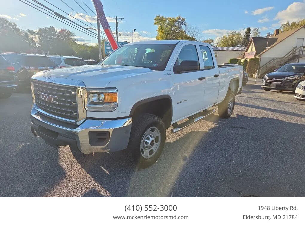 2017 GMC Sierra 2500HD Base Double Cab SB 4WD