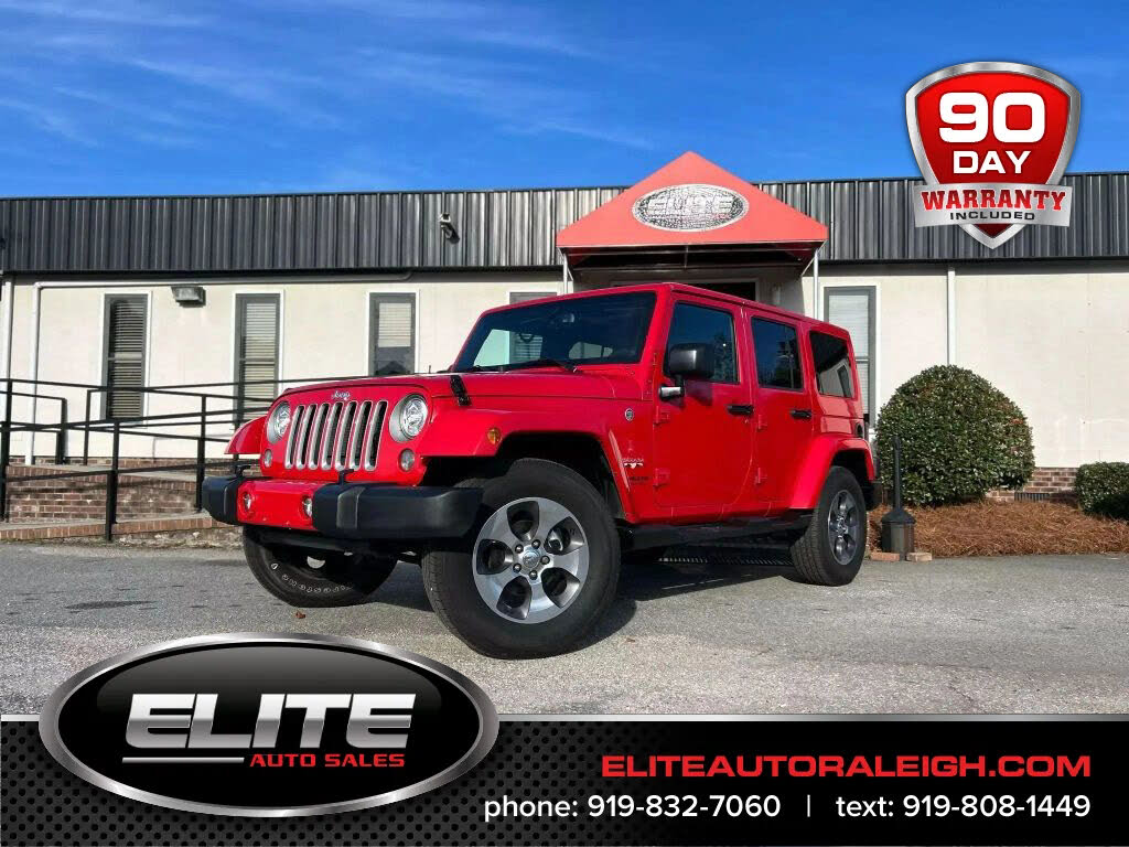 2017 Jeep Wrangler Unlimited Sahara 4WD