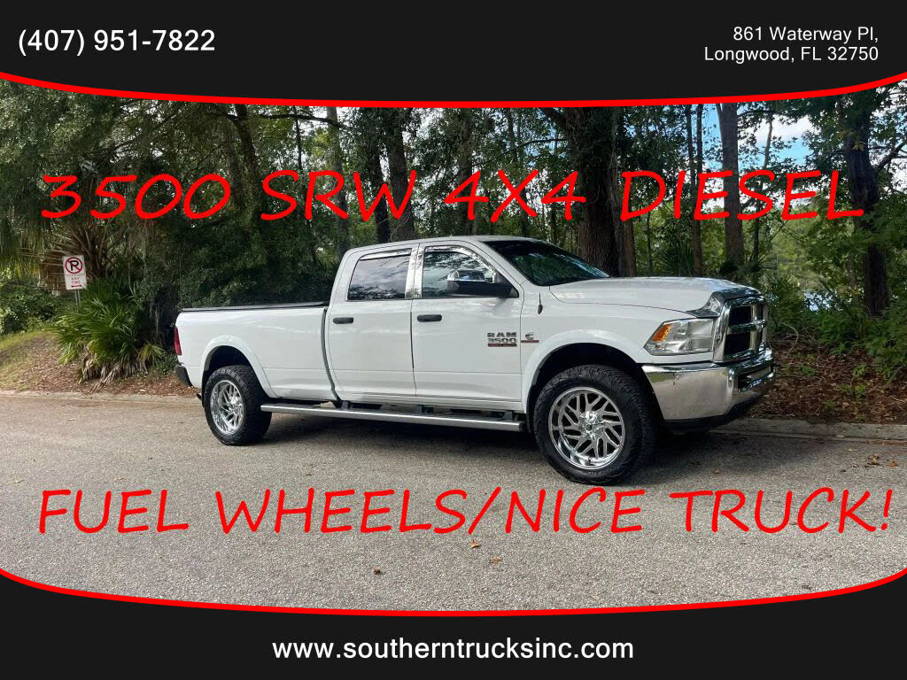 2017 RAM 3500 Tradesman Crew Cab LB 4WD