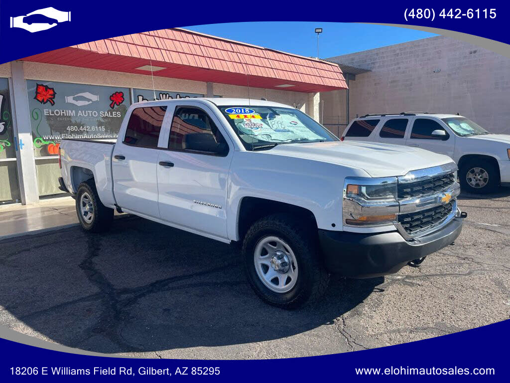 2018 Chevrolet Silverado 1500 Work Truck Crew Cab 4WD