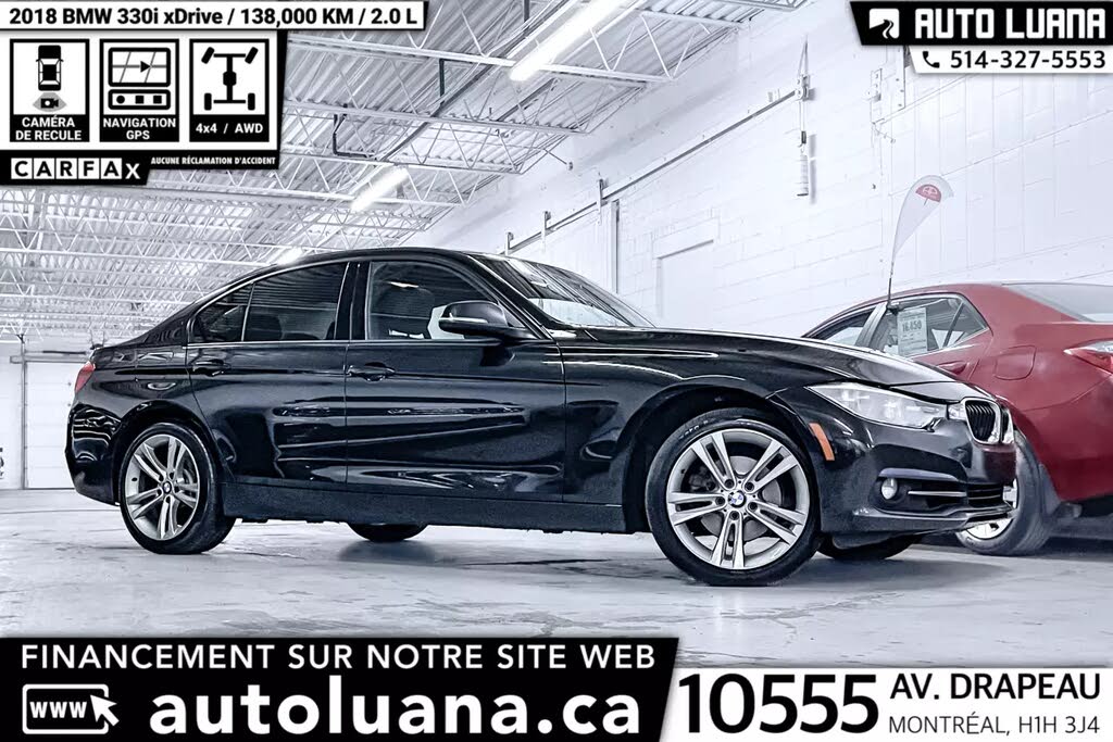 2018 BMW 3 Series 330i xDrive Sedan AWD