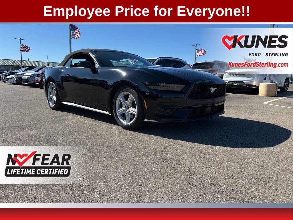 2026 Ford Mustang EcoBoost Convertible RWD