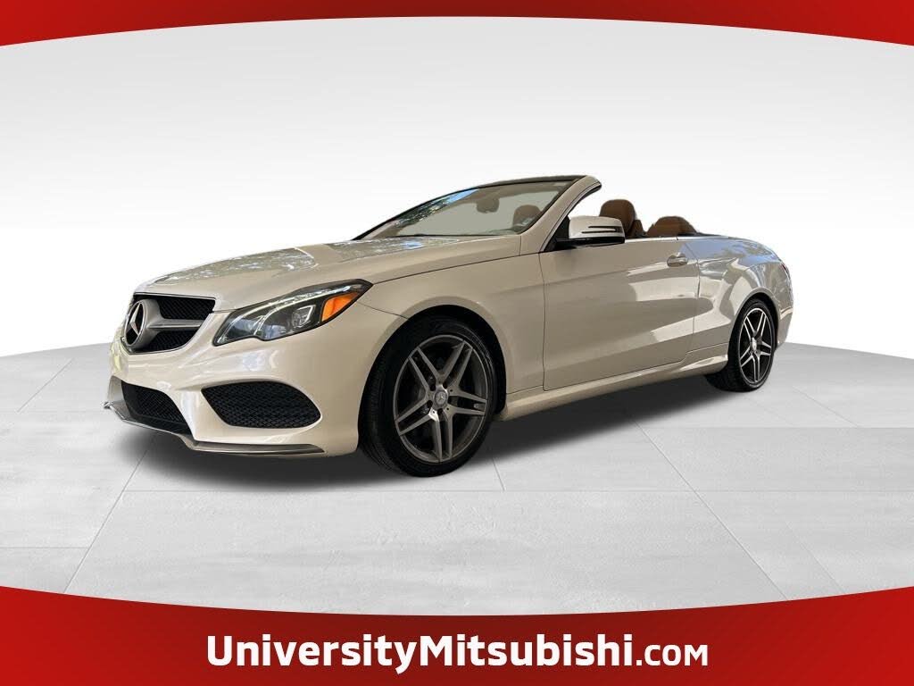 2015 Mercedes-Benz E-Class E 550 Cabriolet RWD