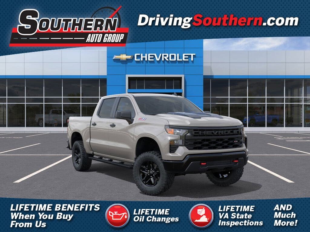 2026 Chevrolet Silverado 1500 Custom Trail Boss Crew Cab 4WD