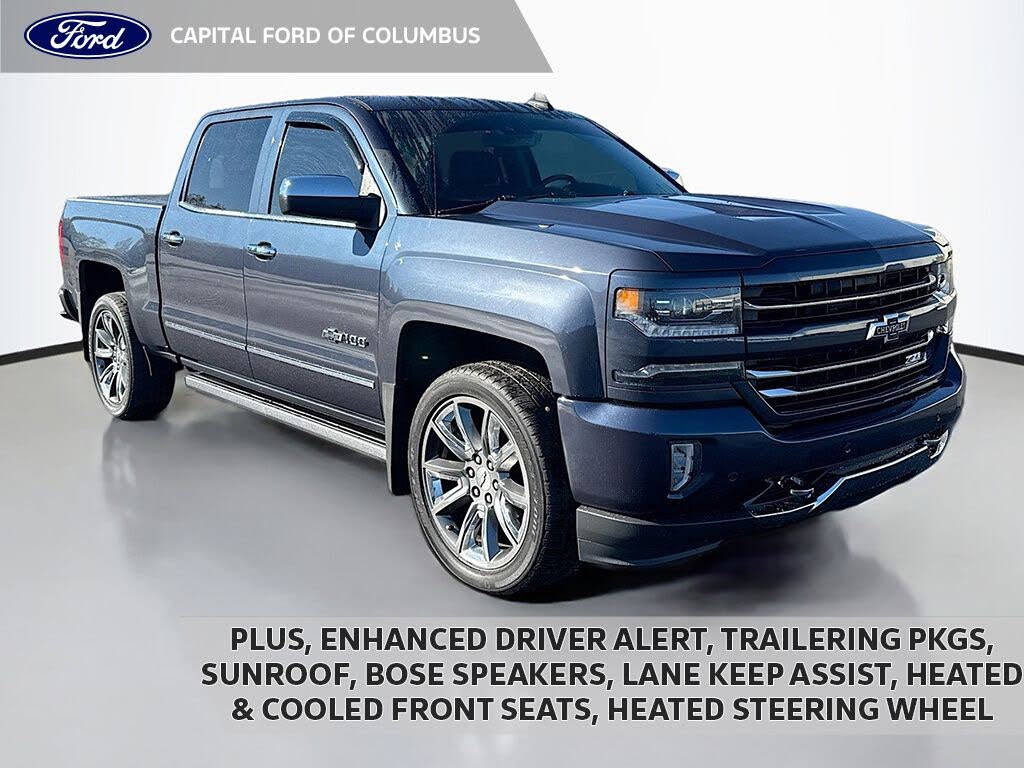 2018 Chevrolet Silverado 1500 LTZ Crew Cab 4WD