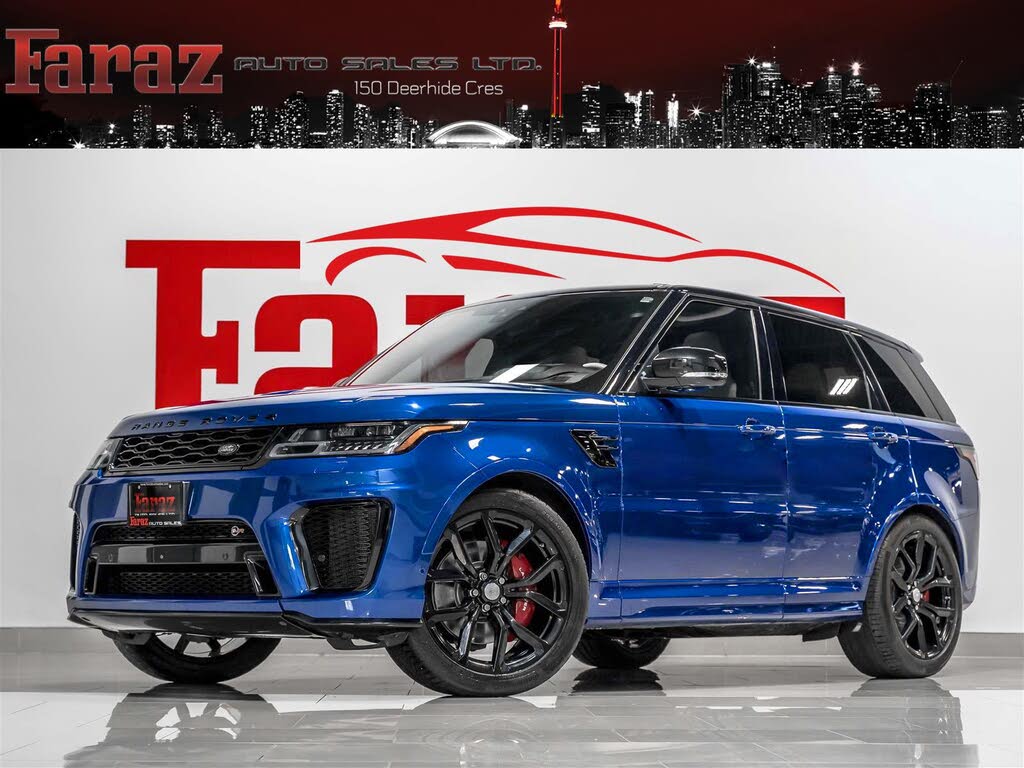 Land Rover Range Rover Sport V8 SVR 4WD 2018