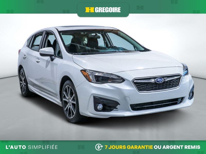 2019 Subaru Impreza 2.0i Sport Hatchback AWD with EyeSight Package