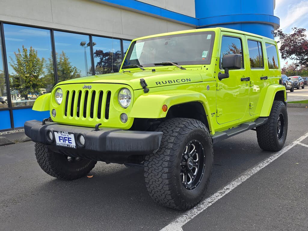 2017 Jeep Wrangler Unlimited Rubicon 4WD