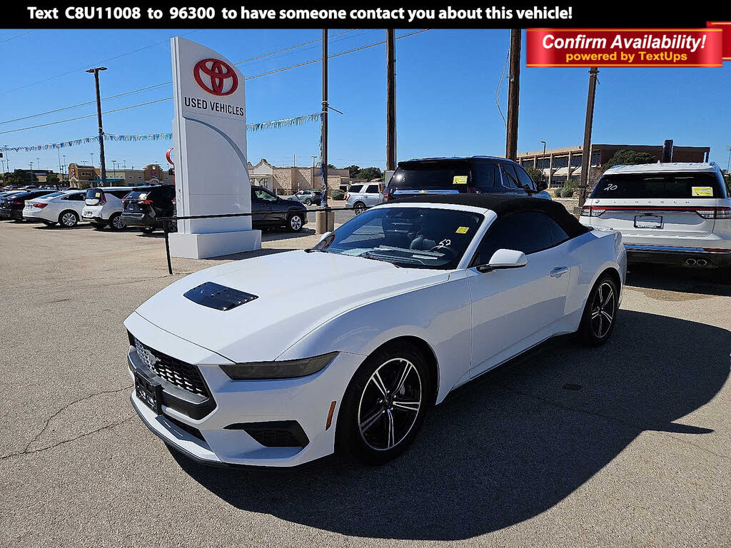 2025 Ford Mustang EcoBoost Premium Convertible RWD