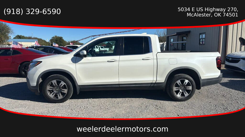 2017 Honda Ridgeline RTL AWD