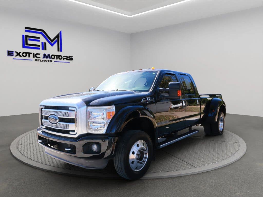 2016 Ford F-450 Super Duty Platinum Crew Cab LB DRW 4WD