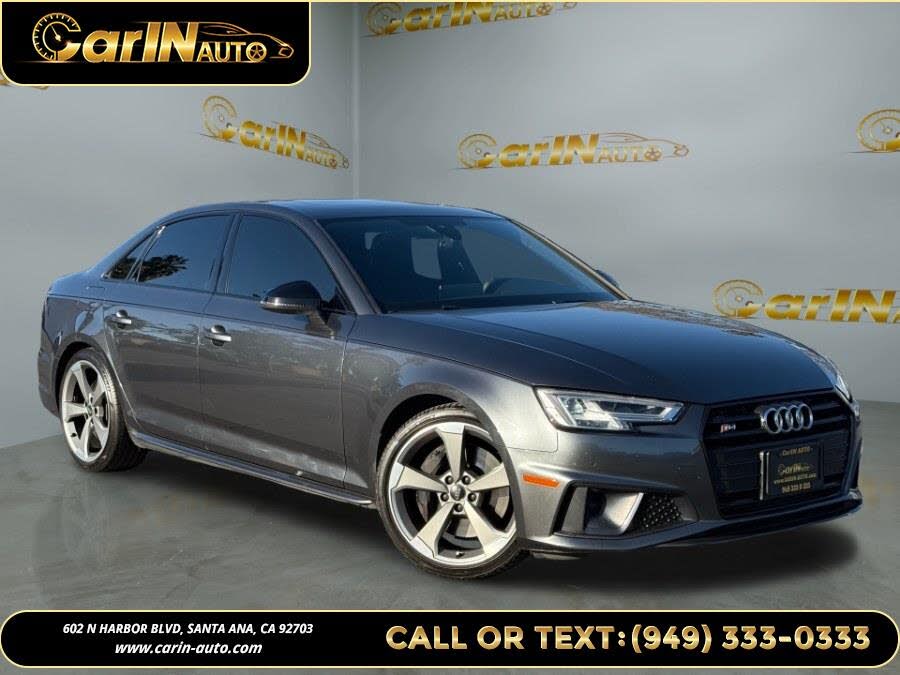 2019 Audi S4 3.0T quattro Premium Plus Sedan AWD