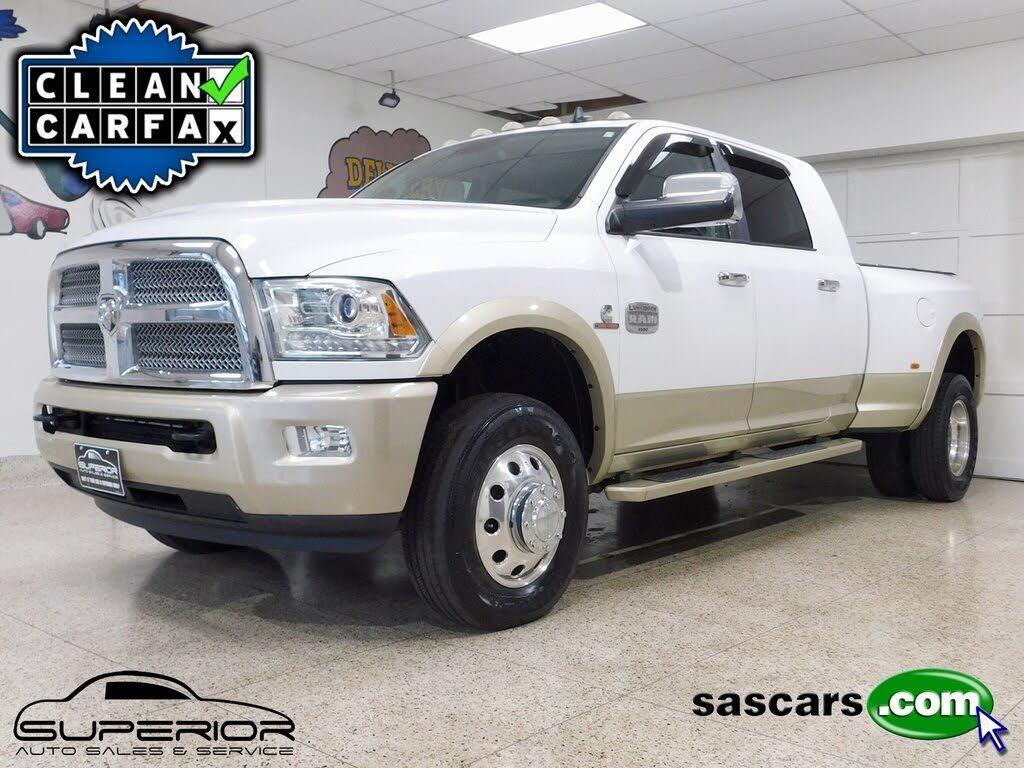 2015 RAM 3500 Laramie Longhorn Mega Cab DRW 4WD