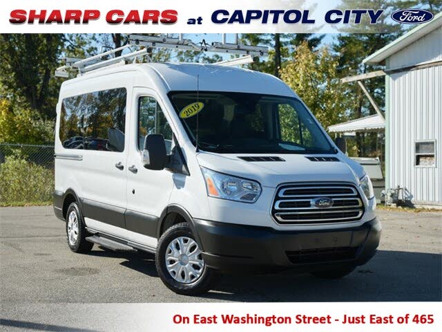 2019 Ford Transit Passenger 150 XLT Medium Roof RWD with Sliding Passenger-Side Door