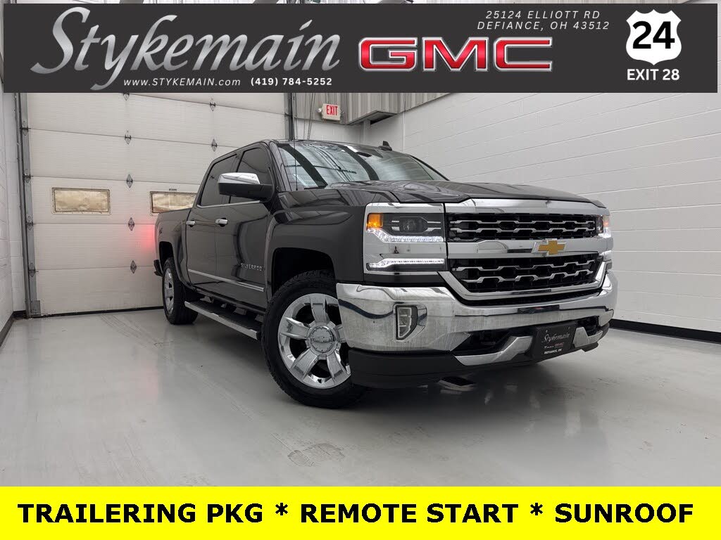 2016 Chevrolet Silverado 1500 LTZ Crew Cab 4WD