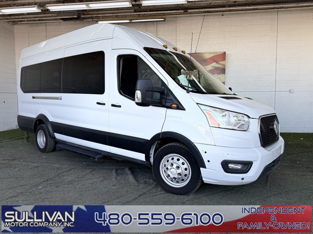 2021 Ford Transit Passenger 350 HD XLT High Roof Extended LB DRW RWD