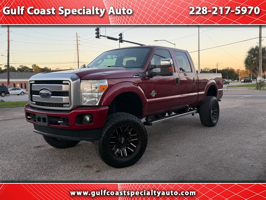 2015 Ford F-350 Super Duty Platinum Crew Cab 4WD