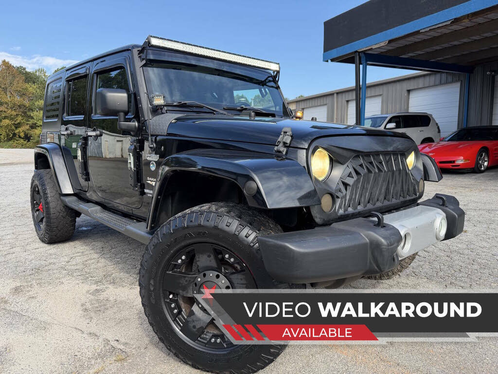 2012 Jeep Wrangler Unlimited Sahara 4WD