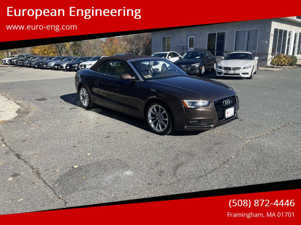 2014 Audi A5 2.0T quattro Premium Plus Cabriolet AWD