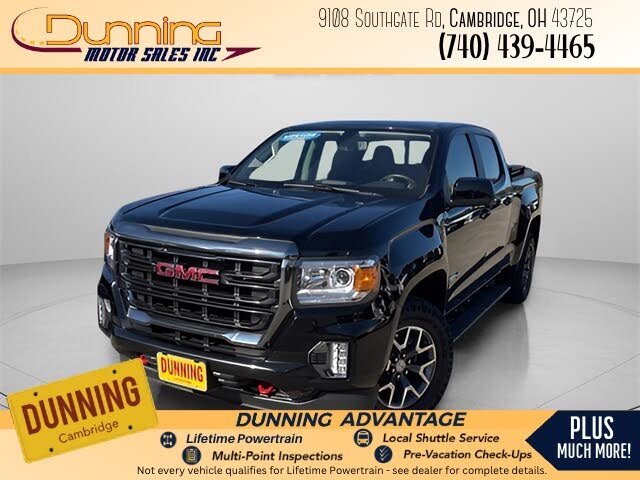 2022 GMC Canyon AT4 Crew Cab 4WD with Cloth