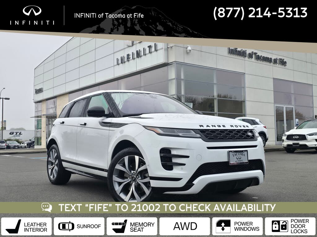 2020 Land Rover Range Rover Evoque P300 R-Dynamic SE AWD
