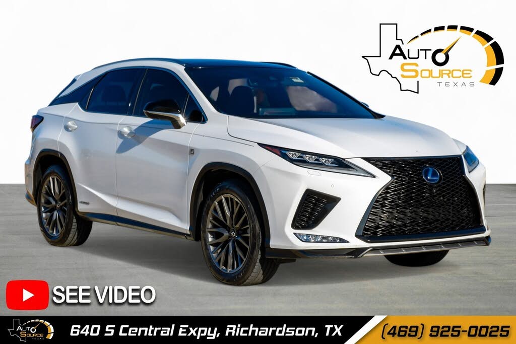 2022 Lexus RX Hybrid 450h F Sport Handling AWD