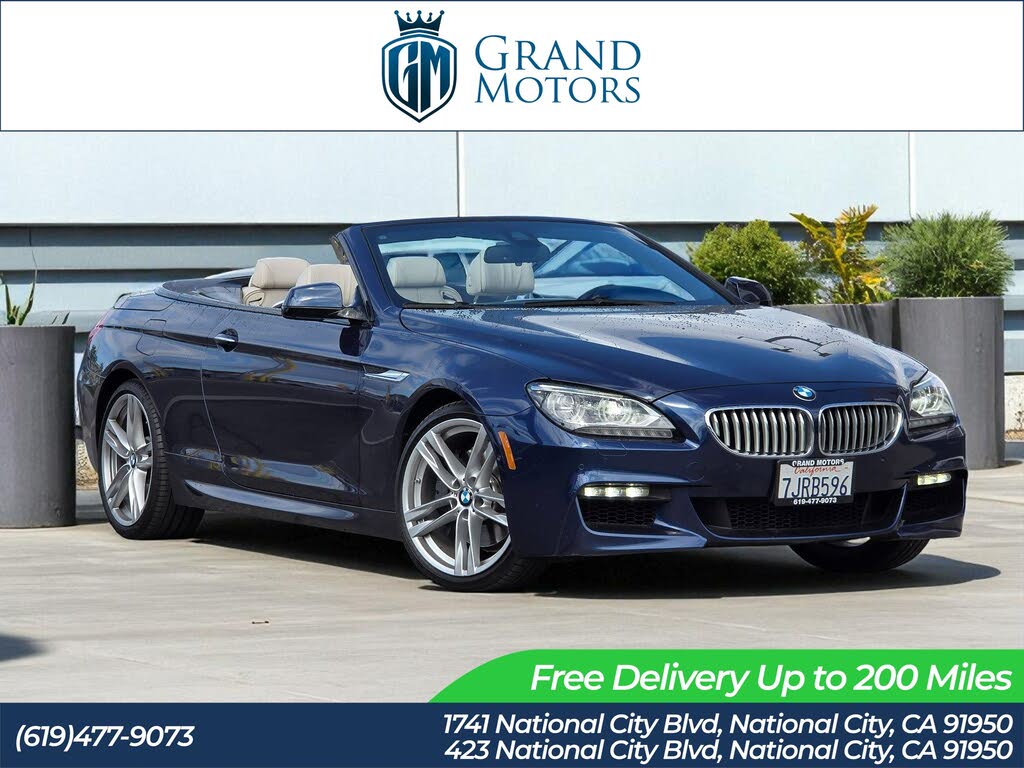 2015 BMW 6 Series 650i Convertible RWD