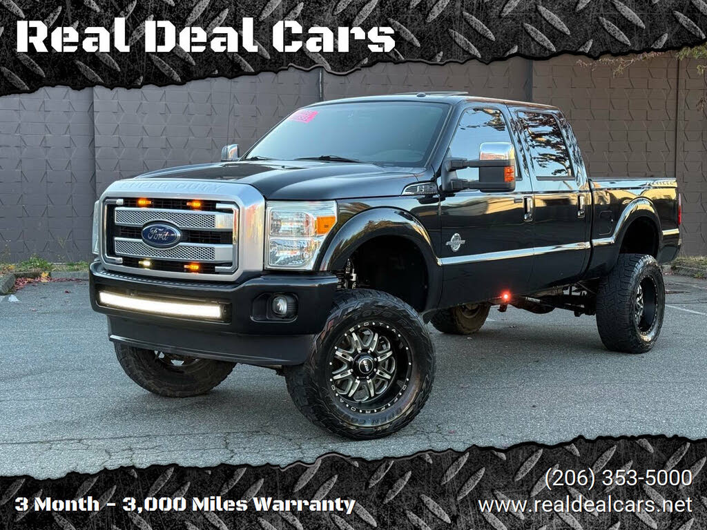 2013 Ford F-250 Super Duty Platinum Crew Cab LB 4WD