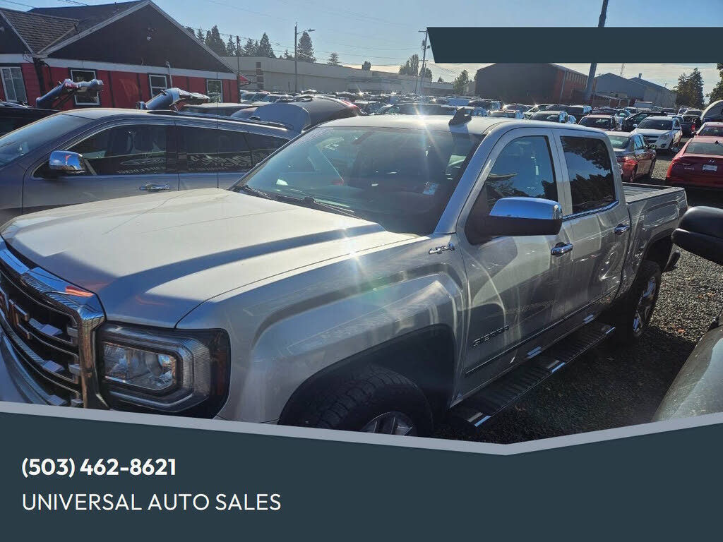 2017 GMC Sierra 1500 SLT Crew Cab 4WD