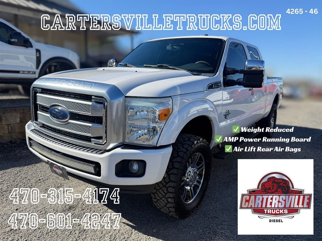 2016 Ford F-250 Super Duty Platinum Crew Cab 4WD