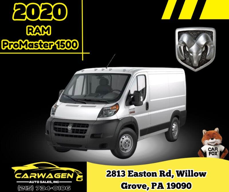 2017 RAM ProMaster 1500 136 Low Roof Cargo Van