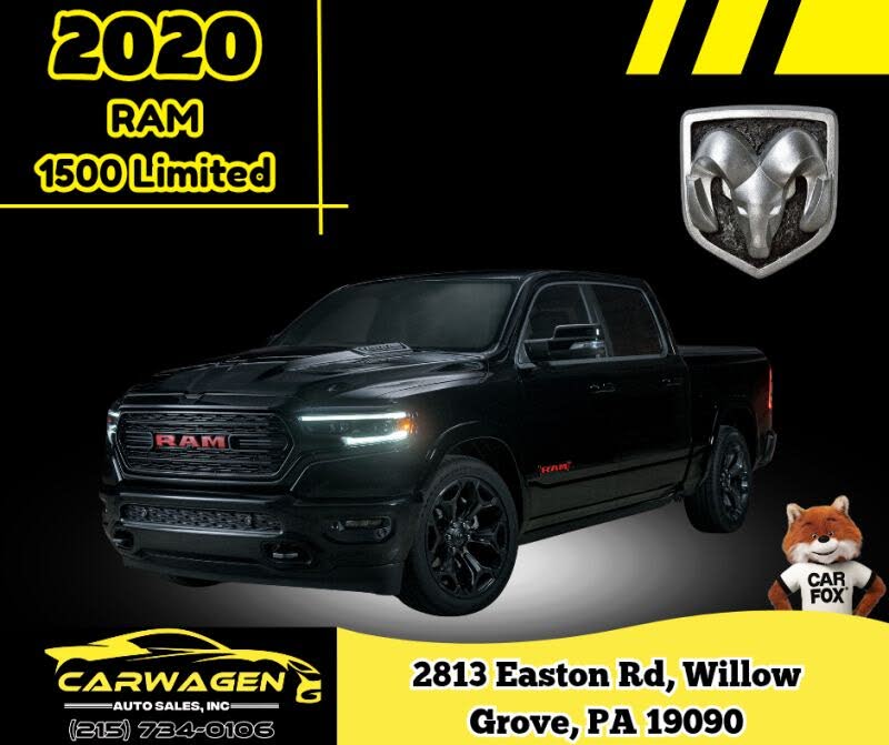 2020 RAM 1500 Limited Crew Cab 4WD