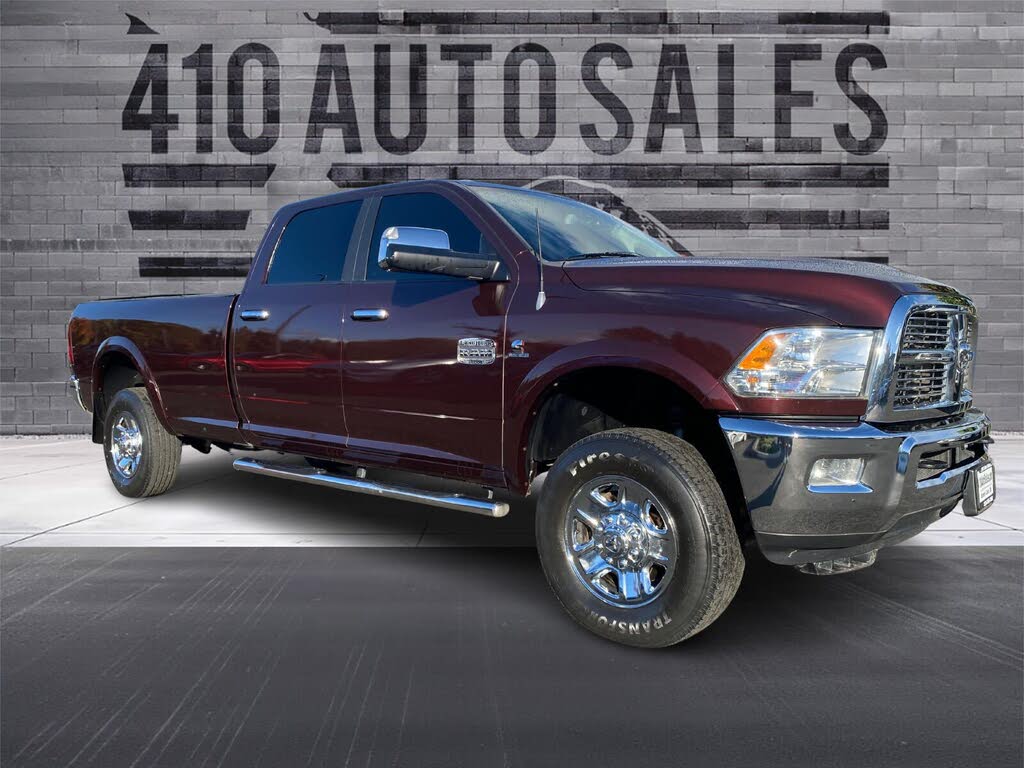 2012 RAM 3500 Laramie Longhorn Crew Cab 8 ft. Bed 4WD