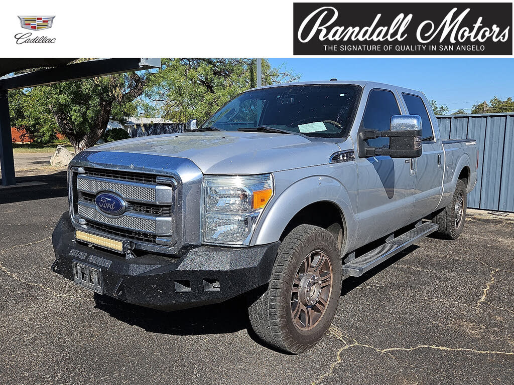 2016 Ford F-250 Super Duty Platinum Crew Cab 4WD