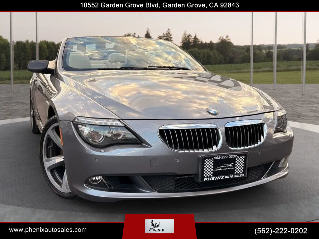 2008 BMW 6 Series 650i Convertible RWD