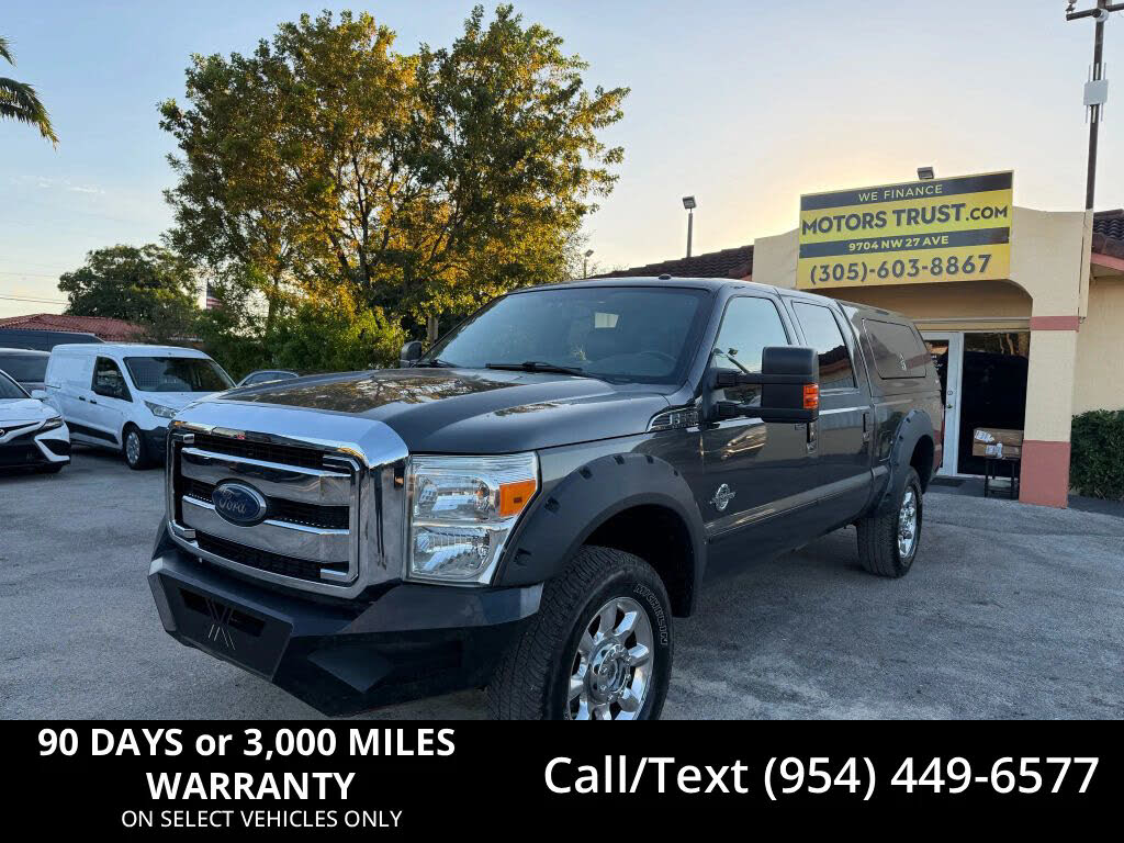 2015 Ford F-350 Super Duty Lariat Crew Cab 4WD