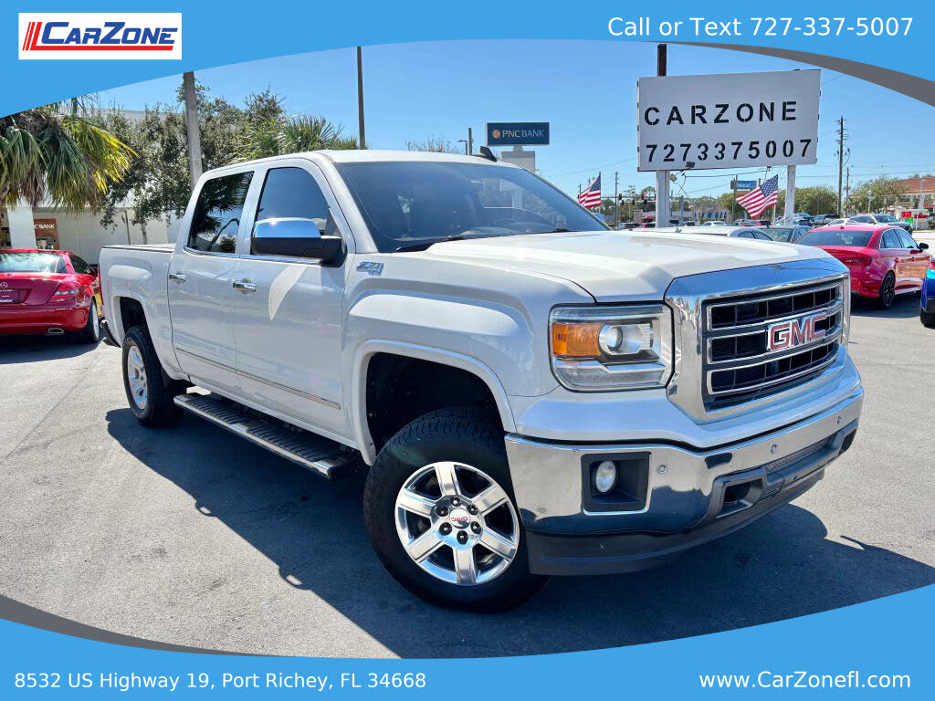 2015 GMC Sierra 1500 SLT Crew Cab 4WD